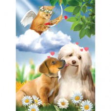 TREE FREE GREETING CARD CUPIDS ARROW
